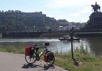 Deutschlandtour - Zwischenziel Deutsches Eck in Koblenz